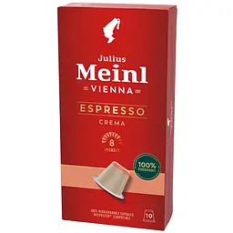 Кава в капсулах Nespresso Julius Meinl Espresso Crema, 10 шт.