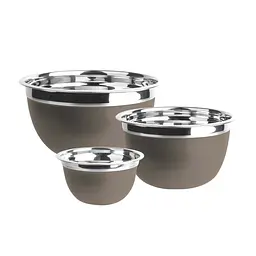 Набір мисок для змішування Bergner Bake lovers 18 / 22 / 26 см (BGEU-5494)