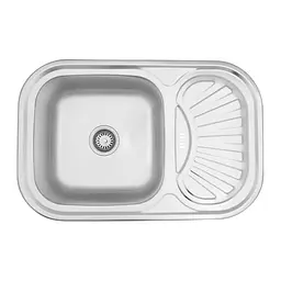 Кухонна мийка Kroner KRP Dekor-7549 (0,8 мм) CV022781, Decor