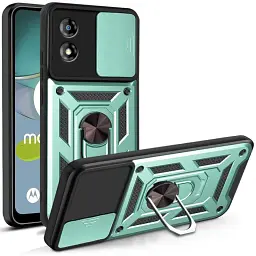 Чохол до мобільного телефона BeCover Military Motorola Moto E14 Dark Green (713054) - мініатюра 2