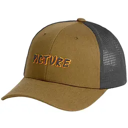Кепка Picture Organic Kuldo Trucker ONE SIZE Чорний-Оливковий