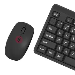 Бездротова клавіатура та миша Xiaomi MiiiW POP B1040 (MW23PB01) Black - мініатюра 2