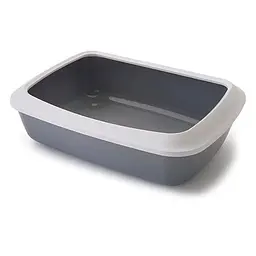 Savic Iriz Cat Litter Tray савік айріз лоток туалет з бортиком для котів