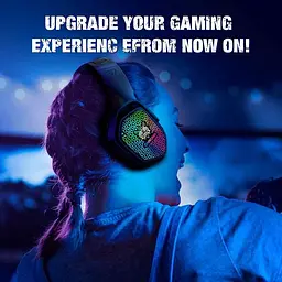 Дротова ігрова гарнітура Onikuma Gaming with RGB LED X3, USB, 3.5mm, 2.2m, black - мініатюра 9