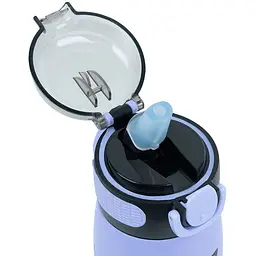 Термос з трубочкою Kite Kuromi 600 мл (HK25-1262) - мініатюра 3