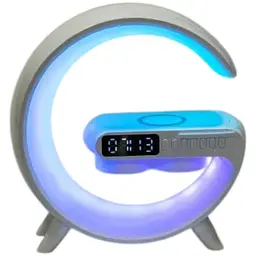 Світильник з бездротовою зарядкою для телефону 15W G11 Bluetooth RGB - мініатюра 2