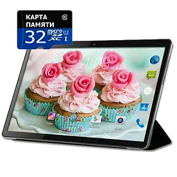 Планшет-телефон Adronix MT116 2GB RAM Matte Black + Чохол-книжка + Карта пам'яті 32GB - мініатюра 2