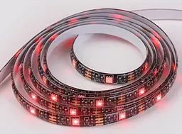 Світлодіодна стрічка Hoco DL30 RGB 4м + пульт (Чорна) - мініатюра 8