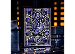 Карти гральні United States Playing Card Company Theory11 Avengers (blue) (PC_T11AVEB) - мініатюра 3