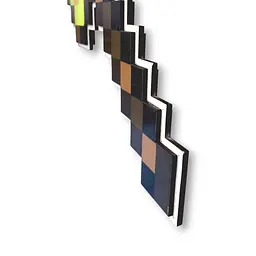 Сокира Minecraft Золота з фанери 25 см (NF06) - мініатюра 3
