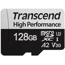 Карта пам'яті Transcend 128GB microSDXC class 10 UHS-I U3 A2 340S (TS128GUSD340S)