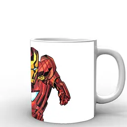 Кухоль GeekLand Залізна Людина Iron Man ручне малювання IM.02.029 330 мл білий - мініатюра 3