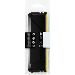 Модуль пам'яті для комп'ютера DDR4 32GB 3600 MHz Fury Beast RGB Kingston Fury (ex.HyperX) (KF436C18BB2A/32) - мініатюра 6