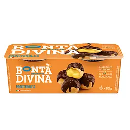 Десерт Профітролі Bonta Divina Profiteroles 450 г