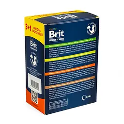Корм вологий Brit Premium для стерилізованих котів 3+1 - мініатюра 3