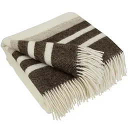 Плед Love You ЕКО-вовна білий-айворі 140x220 см 4451 - мініатюра 1