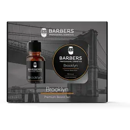 Набір для догляду за бородою Barbers Brooklyn 80 мл - мініатюра 2