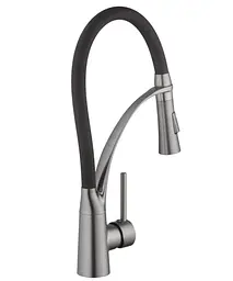 Змішувач для кухні Kroner KRP Ersel - GRP03393BLK (CV033800) - мініатюра 2