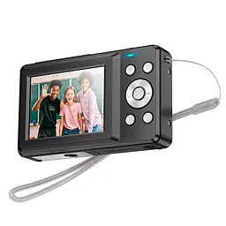 Фотокамера HOCO digital camera DV202 |44MP, 30fps/1920p, 2.4" IPS HD|