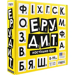 Настільна гра Strateg Ерудит українською мовою (30619)