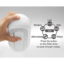 Мастурбатор Tenga Flip Zero Electronic Vibration White (SO2010) [149528] - мініатюра 5