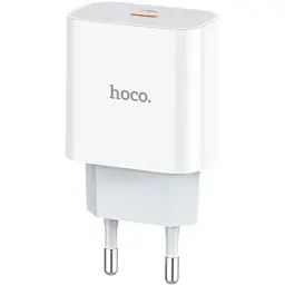 Зарядний пристрій HOCO C76A Plus Speed Source USB-C PD20W White (6931474746917)