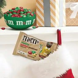 Драже M&M's Toasty Holiday Peanut 92г - мініатюра 6