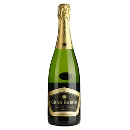 Вино ігристе Gran Baron Cava Brut біле брют 11,5% 1.5 л (2 шт. х 0.75 л) - мініатюра 2
