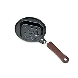 Форма для приготування оладок, млинців, омлету, яєчні Полуничка, Kitchen Master Чорний 81927