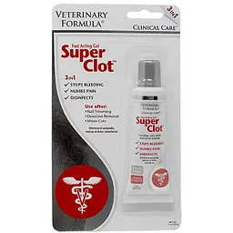 Veterinary Formula Clinical Care Super Clot ветеринарна формула супер клот гель для обробки ран
