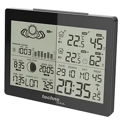 Метеостанція Technoline WS6760 Black (WS6760), Чорний - мініатюра 2