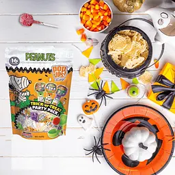 Набір льодяників Halloween Peanuts Pop Ups Lollipops 16шт, 127г - мініатюра 4