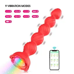 Смарт анальний корок Magic Motion Equinox червоний - мініатюра 2