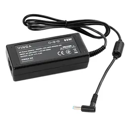 Блок живлення до ноутбуку Vinga HP 65W 18.5V 3.5А 4.5*3.0 (VPA-1835-HP4530-101) - мініатюра 2