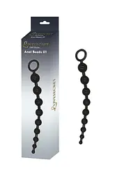 Анальні буси Lovesecret Anal Beads 01 30 см (чорний) - мініатюра 4