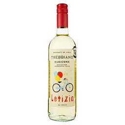 Вино Letizia Trebbiano IGT Rubicone белое полусладкое 0.75 л