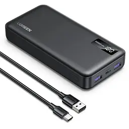 Батарея універсальна Ugreen 20000mAh 20W Two-way Fast Charging (PB312 25683)