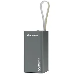 Батарея універсальна Wozinsky 30000mAh, K65+ 65W 30000mAh 2*USB-C, USB-A (5907769364457)