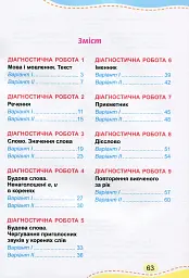 Українська мова 3 клас. Зошит для діагностичних робіт - мініатюра 3