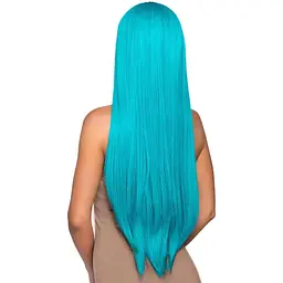 Перука Leg Avenue 33 Long straight center part wig Turquoise - мініатюра 2