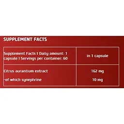 Натуральна добавка BiotechUSA Synephrine 60 капсул - мініатюра 2