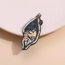 Значок Неймовірні пригоди ДжоДжо JoJo's Bizarre Adventure 5 см CH JJ BA 06 - мініатюра 3