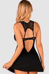 Комплект Obsessive Donna Dream babydoll (Чорний, XS/S) Obsessive 99182 96949 - мініатюра 2