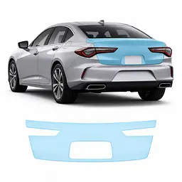Антигравійна захисна бронеплівка за лекалами для Acura TLX II 2021 - зона кришки багажника