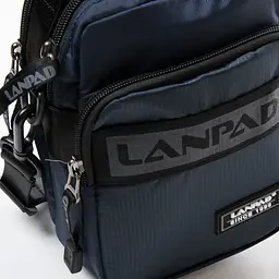 Чоловіча сумка планшет на плече Lanpad 15х21х8 см 000273443 - мініатюра 4