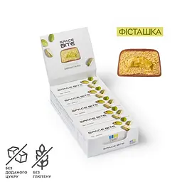 Батончики Spacefood Space Bite Protein Bar Pistachio, 10*45 грамм
