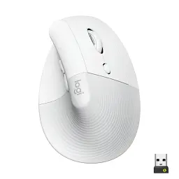 Мышка Logitech Lift Vertical Ergonomic Wireless/Bluetooth White (910-006475)