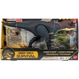Фігурка динозавра Mattel Світ Юрського періоду Заряджена атака Карнотавра інтерактивна (JKG85) - мініатюра 5