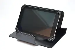 Чохол-книга Smart case 7 дюймів з орнаментом чорно-золотий - мініатюра 2
