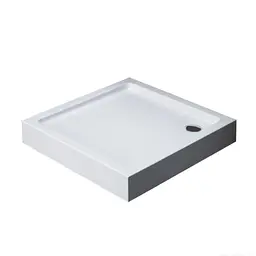 Душовий піддон Imprese 90x90x15 см квадратний в комплекті з сифоном s0949090S білий
